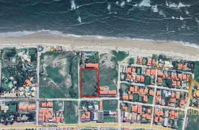 Terreno à venda, 7810 m² por r$ 5.500.000,00 - praia de cumbuco - caucaia/ce