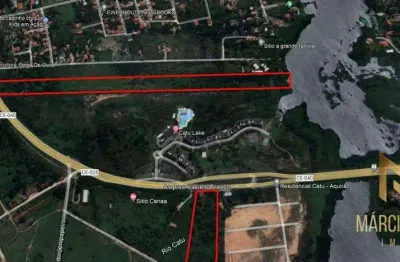 Terreno à venda, 70000 m² por r$ 12.250.000,00 - catú - aquiraz/ce