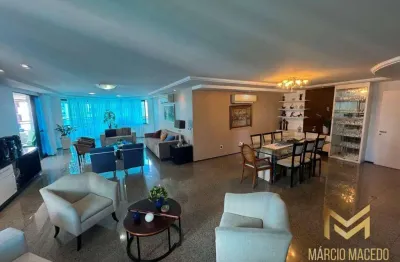 Apartamento com 5 suítes à venda, 321 m² por r$ 3.200.000 - meireles - fortaleza/ce