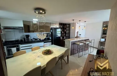 Apartamento com 3 suítes à venda, 100 m² por r$ 750.000 - fátima - fortaleza/ce
