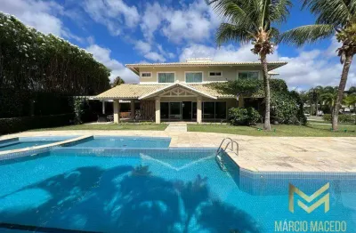 Casa com 4 dormitórios à venda, 425 m² por r$ 4.100.000,00 - coité - eusébio/ce