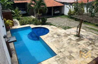 Mansão com 4 suítes à venda, 550 m² por r$ 1.385.000 - luciano cavalcante - fortaleza/ce