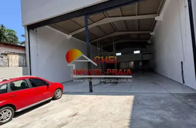 Pavilhão/Galpão para alugar no bairro Guilhermina - Praia Grande/SP