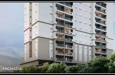 Apartamento todo mobiliado, com eletrodomésticos e varanda gourmet.