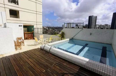 Cobertura  com piscina, 4 quartos, 240,60m2, à venda em salvador, horto florestal!