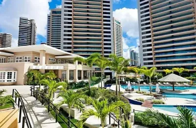 Apartamento de 4 suítes revertido para 3 suítes com 1 master,  no melhor condomínio clube de salvad