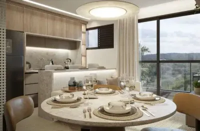 Apartamentos com 2 quartos com varanda e área de lazer completa na Caxangá