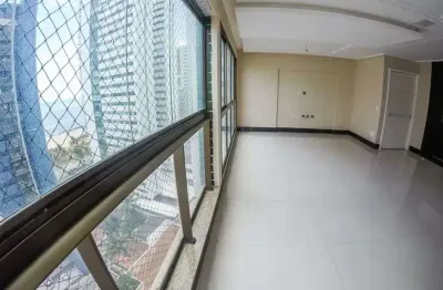 Apartamento completo vista mar em Boa Viagem / Pina, com 126m², 4 quartos e 2 vagas de garagem