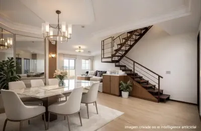 ️ Cobertura Exclusiva no Cabral com 210m²– Vista Deslumbrante e Muito Conforto! ️