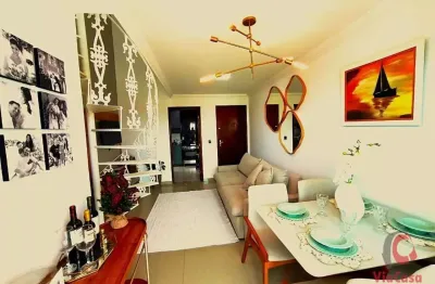 Excelente Cobertura com suíte, piscina. 130m2 de área construída