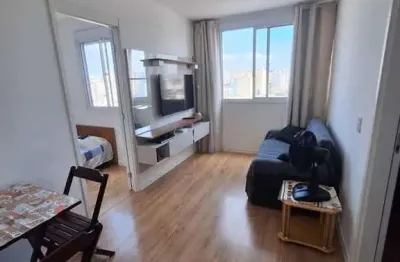 Lindo apartamento mobililiado ao lado do metrô, com 52m², 2 dormitórios e 1 vaga para moto no brás!