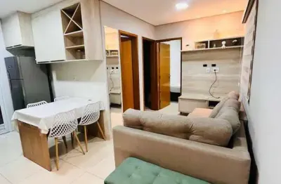 Apartamento novo mobiliado pronto para morar na vila formosa, 2 dormitórios, 1 vaga e área gourmet