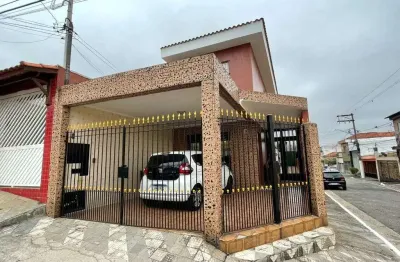 Sobrado amplo de esquina, 4 dormitórios e 2 vagas, 130 m² - chácara mafalda - vila formosa - são pa
