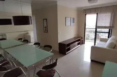 Apartamento mobiliado em andar alto, 2 dormitórios, 1 suite, 2 vagas, 70m², vila regente feijó, são