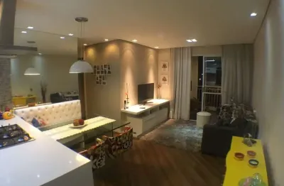 Belissímo apartamento mobiliado na mooca, com 76m², 2 dormitórios (1 suíte), varanda gourmet, sala