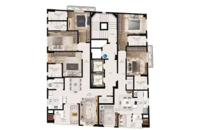 Apartamento com 5 quartos à venda na Rua 2300, Centro, Balneário Camboriú