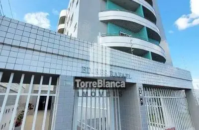 Apartamento semi mobiliado com 3 quartos e sacada com churrasqueira em uvaranas, ponta grossa, pr