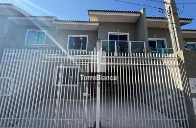 Sobrado à venda, 3 quartos sendo 1 suíte, área gourmet com churrasqueira, 112 m², ronda - ponta gro