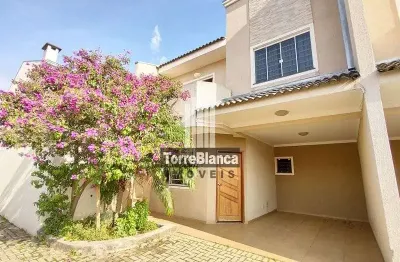 Sobrado com 3 dormitórios à venda, 129 m² por r$ 550.000,00 - ronda - ponta grossa/pr
