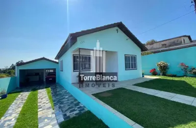 Casa de esquina com 3 dormitórios à venda - nova rússia - ponta grossa/pr