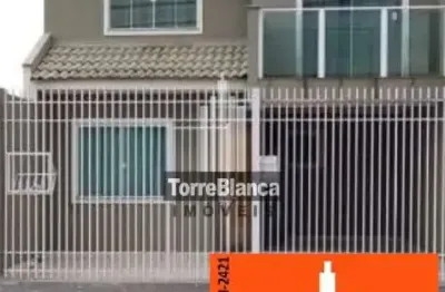 Sobrado à venda com entrada individual , 3 quartos sendo 1 suíte na  ronda, ponta grossa, pr