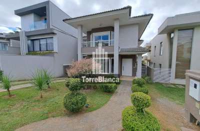 Venda e locação - sobrado de alto padrão com edícula, 3 quartos sendo 1 suíte master, 2 vagas, chur