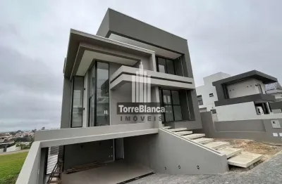 Casa em condominio à venda, jardim carvalho, ponta grossa, pr