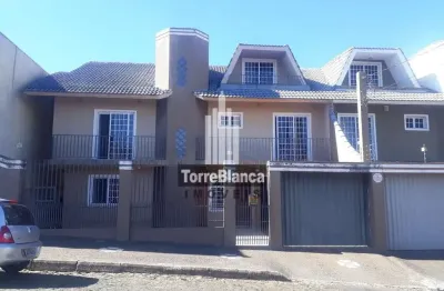 Sobrado à venda 3 quartos, 1 suite, 4 vagas, 199.8m², uvaranas, ponta grossa - pr