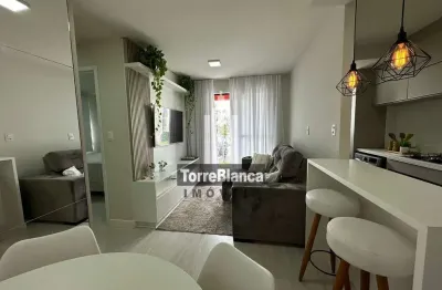 Black da torre! locação - apartamento garden mobiliado, 1 quarto, sacada com churrasqueira, 1 vaga,