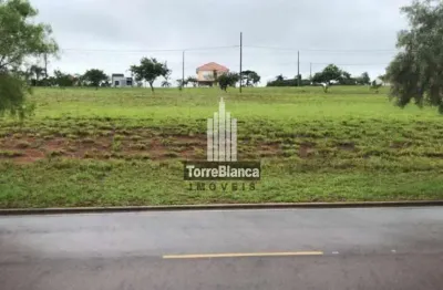 Terreno à venda no alphaville com 421m², 11 metros de frente,condomínio fechado - ponta grossa - pr