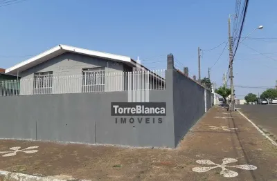 Casa de esquina, 3 quartos 2 vagas de garagem na vila dal col para locação, uvaranas, ponta grossa,