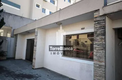 Casa com piscina e churrasqueira para locação, 03 quartos e 01 suíte, 300m², estrela - ponta grossa