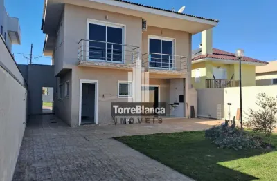 Casa à venda no condomínio fontana di trevi, jardim carvalho, ponta grossa, pr