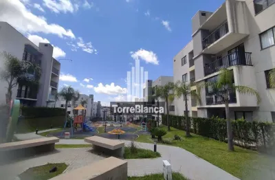 Apartamento à venda, condomínio vittace 3 quartos, semi mobiliado, jardim carvalho, ponta grossa, p