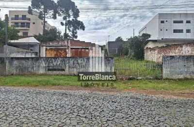 Terreno à venda, na rua machado de assis , uvaranas, ponta grossa, pr