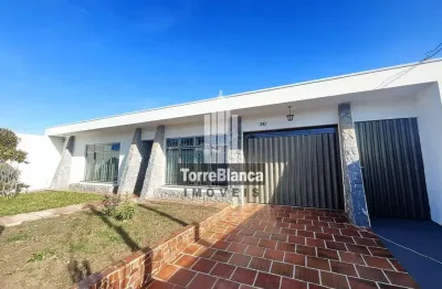 Casa para locação, 4 quartos sendo 1 suíte, 2 vagas de garagem, 250 m², nova rússia - ponta grossa/