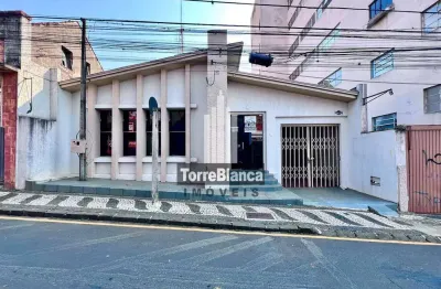 Casa comercial para locação, 6 salas, 2 banheiros, 1 vaga de garagem, edícula com cozinha, 300m², c