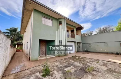 Sobrado para locação em guaragi, 4 quartos, 2 cozinhas -   ponta grossa, pr
