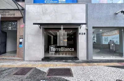 Loja mobiliada para locação na av. vicente machado - 80m² - centro, ponta grossa, pr