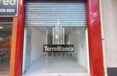 Sala comercial para locação, sala ampla, depósito, banheiro social, 190 m², centro - ponta grossa/p