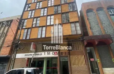 Sala para locação no edifício elyseu, centro, ponta grossa, pr
