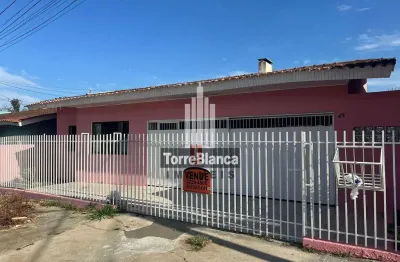 Casa à venda e para locação, com 3 quartos (sendo 1 suíte) - jardim carvalho - ponta grossa/pr