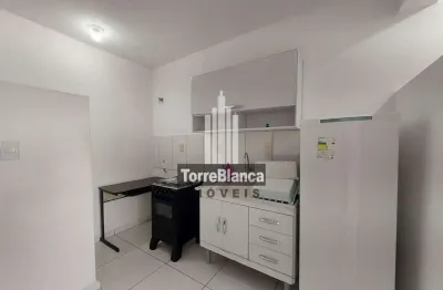 Locação - flat com 1 quarto, 1 vaga, 40 m², próximo ao campus uepg, uvaranas.