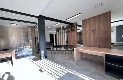 Locação - sala comercial mobiliada, 53m², próxima à upa santa paula, contorno.