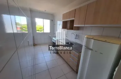 Locação - apartamento com 2 quartos, 1 vaga, próximo ao campus uepg, residencial le village pitangu