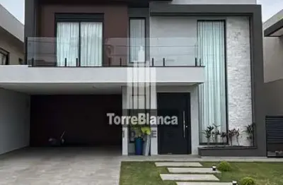 Sobrado alto padrão à venda – 4 dormitórios, área gourmet e mobiliado no condomínio fontana di trev