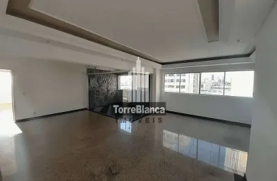 Apartamento para locação 3 quartos, 1 suite, 1 vaga, 150m², centro, ponta grossa - pr | ed. leopold