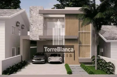 Casa de alto padrão à venda no condomínio vale dos vinhedos com área gourmet e suíte master