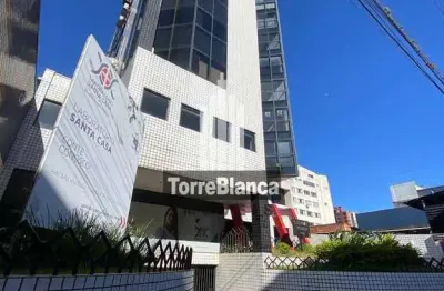 Locação - sala comercial, 2 salas, 1 vaga de garagem, 83 m², ed. clinical tower, centro.