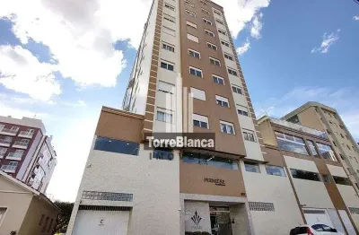 Apartamento com 3 dormitórios (1 suíte)  para alugar, centro - ponta grossa/pr